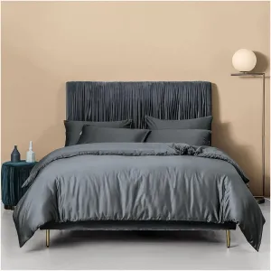 - Dark Green Egyptian Cotton Bedlinens Twin Queen King Size Set Flat Sheet Duvet Cover Bedding Bed Four Pieces Set,(B,Twin)