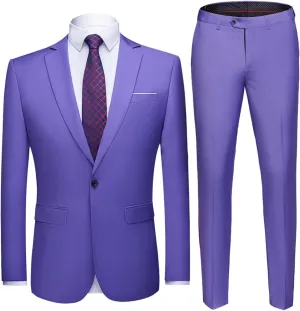 2 Piece Suit Wedding Men's Suit Set Formal Suit Jacket Pants Slim Men Suits Business Tuxedo
