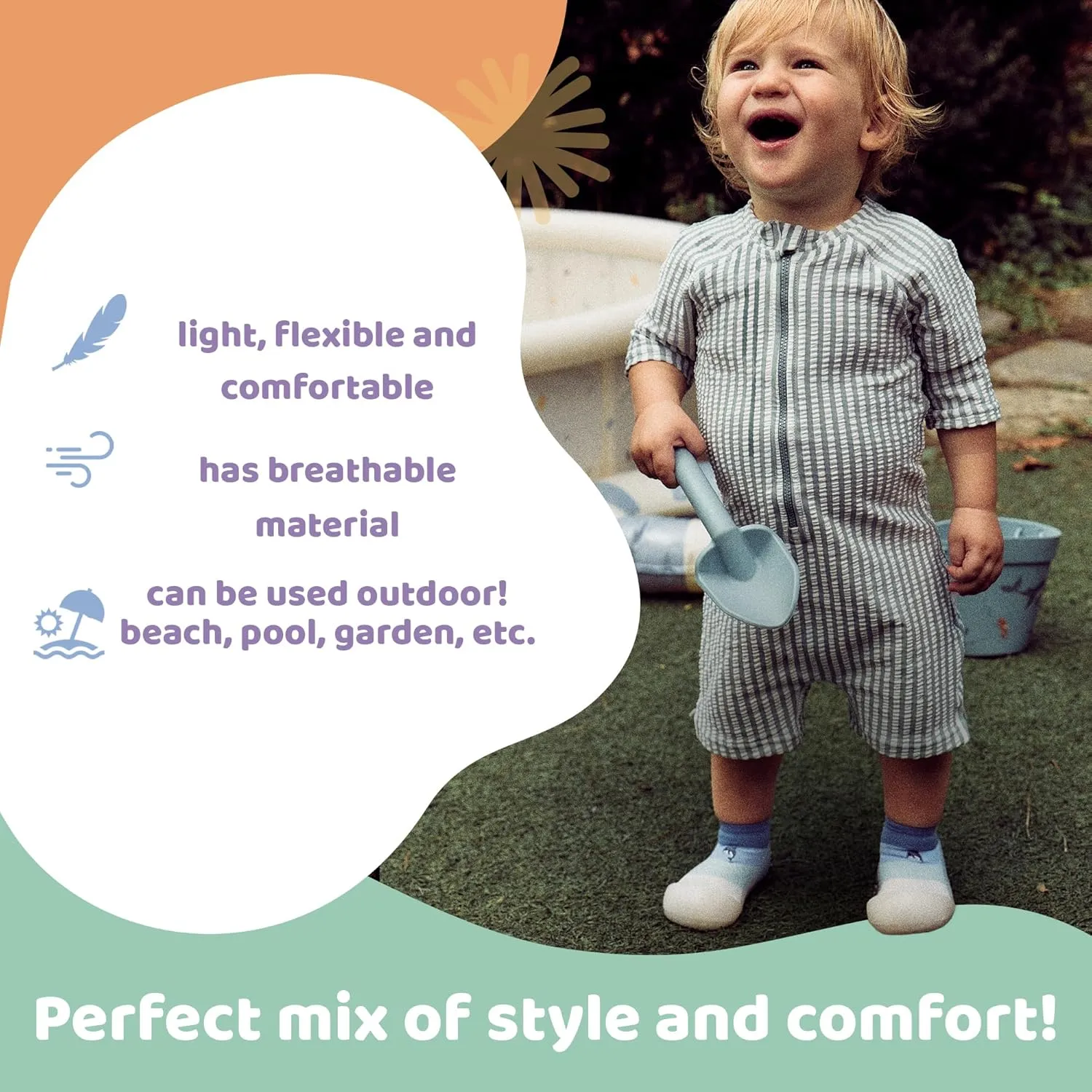 3.5 Baby Sock Shoes for Baby Boy & Girl, Soft, Non-Slip Toddler Sock Shoes, Breathable Infant Walking Shoes, First Steps Baby Shoes, Fun Animal-Themed Designs, Easy to Put On