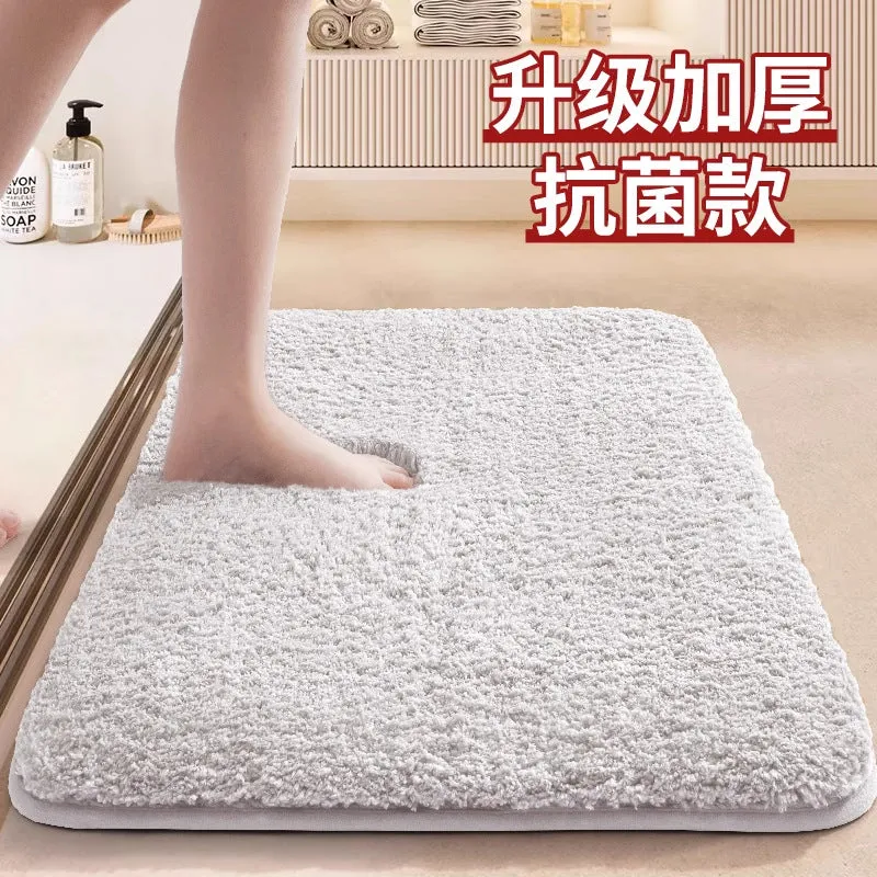Absorbent Non-Slip Bathroom Mat – Quick Dry