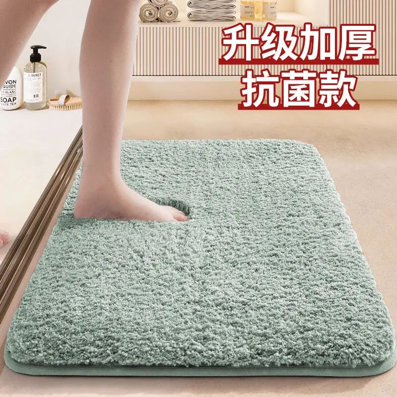 Absorbent Non-Slip Bathroom Mat – Quick Dry