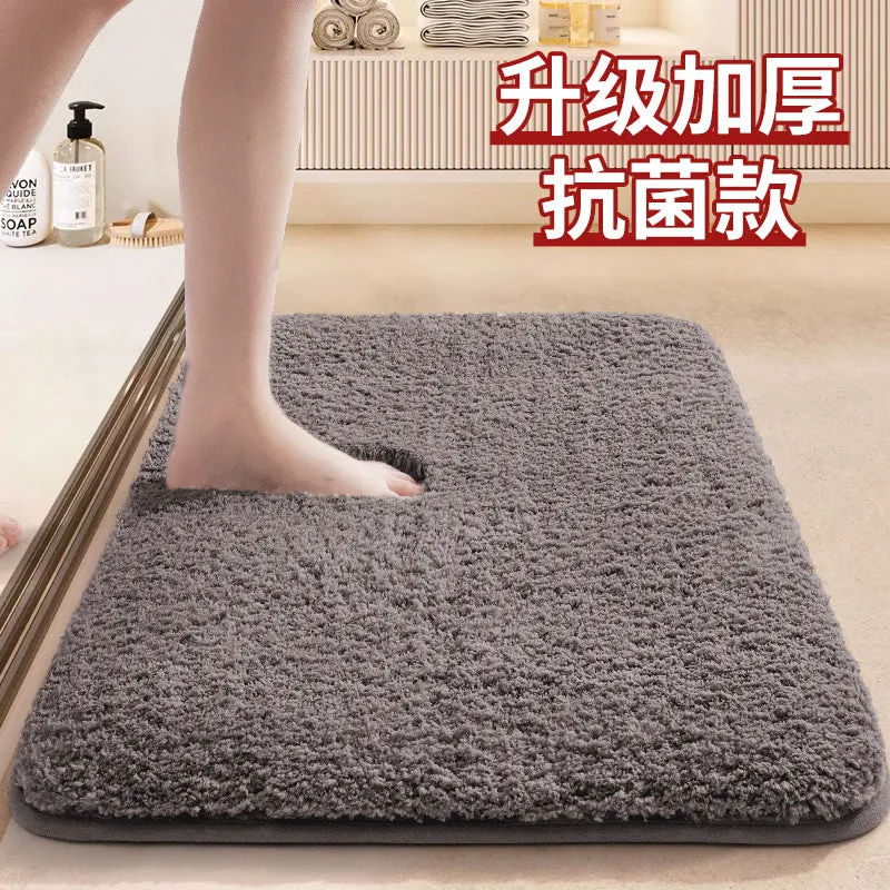 Absorbent Non-Slip Bathroom Mat – Quick Dry