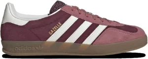 adidas Originals Gazelle Indoor Mens Sneaker (Maroon Crimson White, 10)