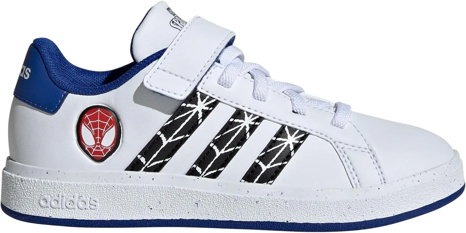 adidas Unisex-Child Marvel Spider-Man Grand Court Sneaker