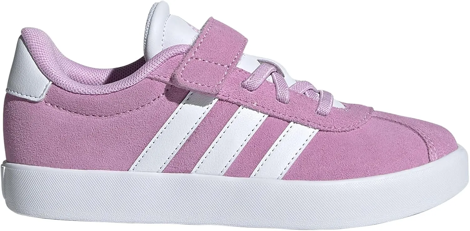 adidas Unisex-Child Vl Court 3.0 Hook & Loop Sneaker