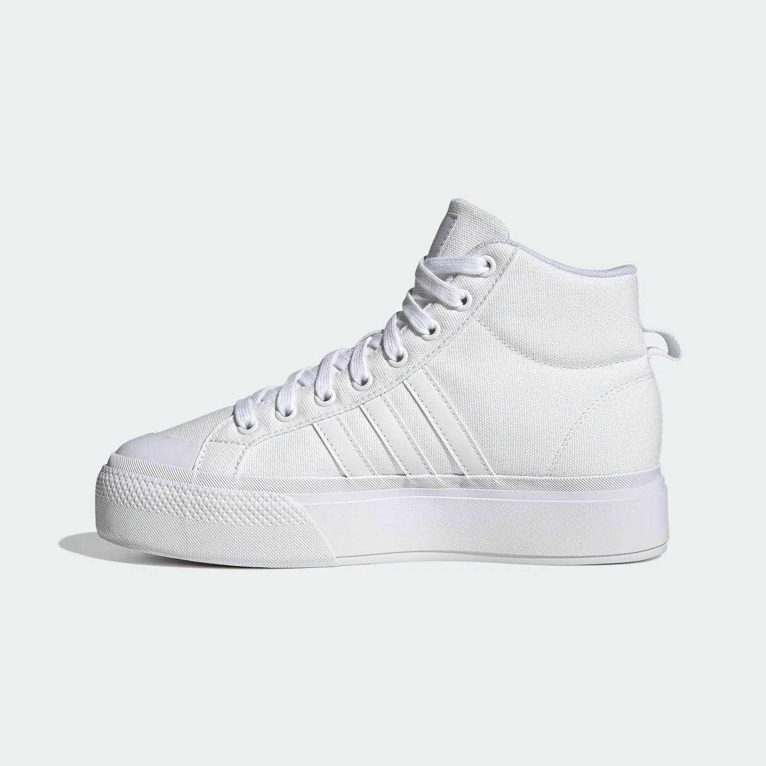 adidas Women's Bravada 2.0 Mid Platform Skate Shoe