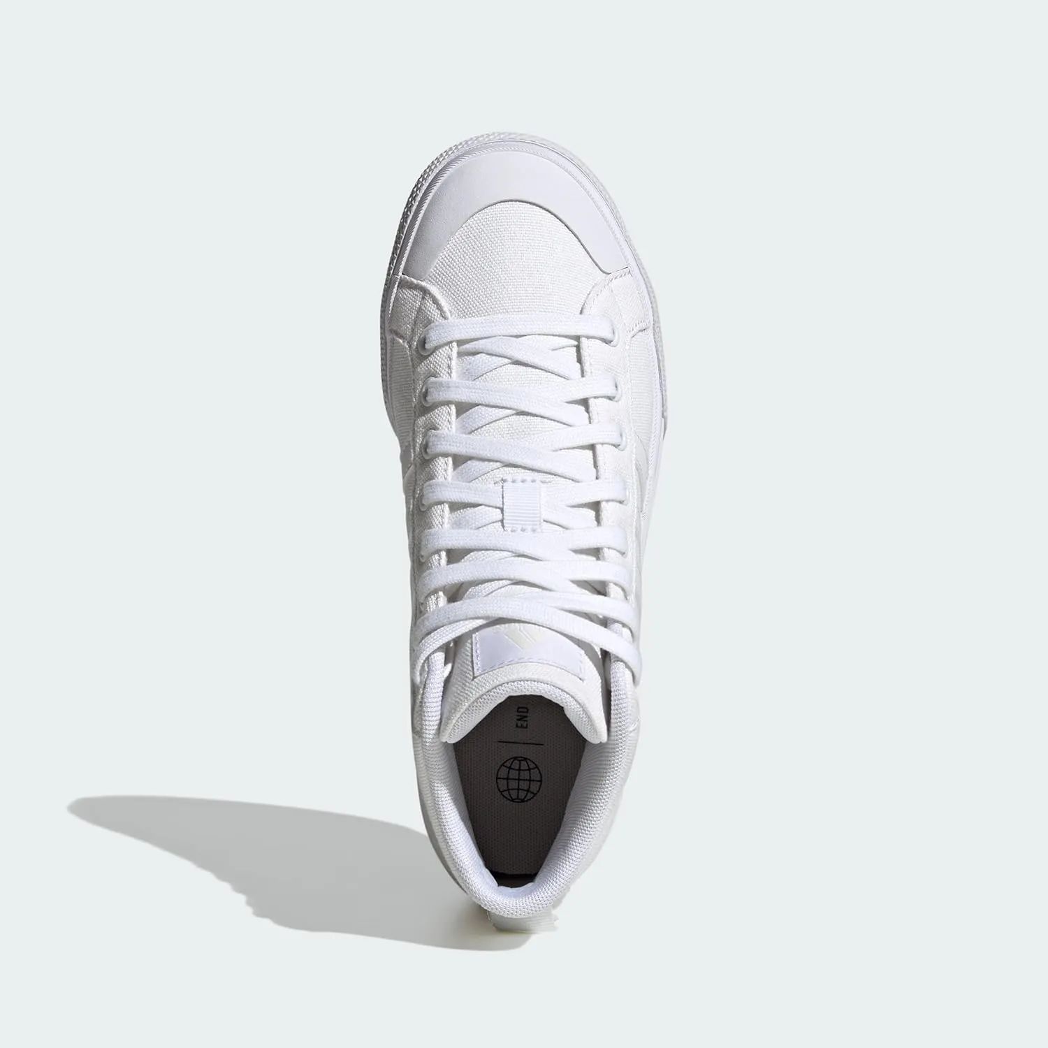 adidas Women's Bravada 2.0 Mid Platform Skate Shoe