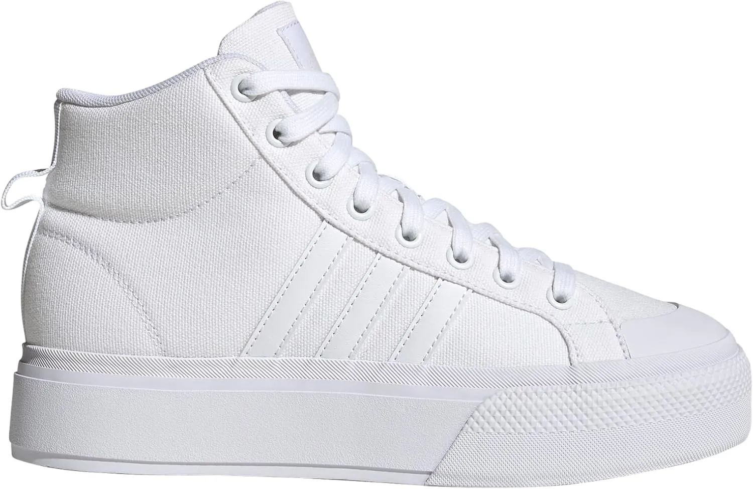 adidas Women's Bravada 2.0 Mid Platform Skate Shoe