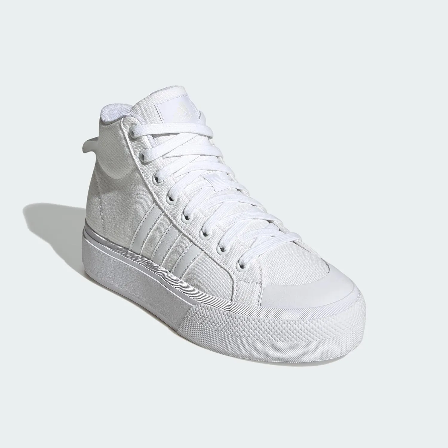 adidas Women's Bravada 2.0 Mid Platform Skate Shoe