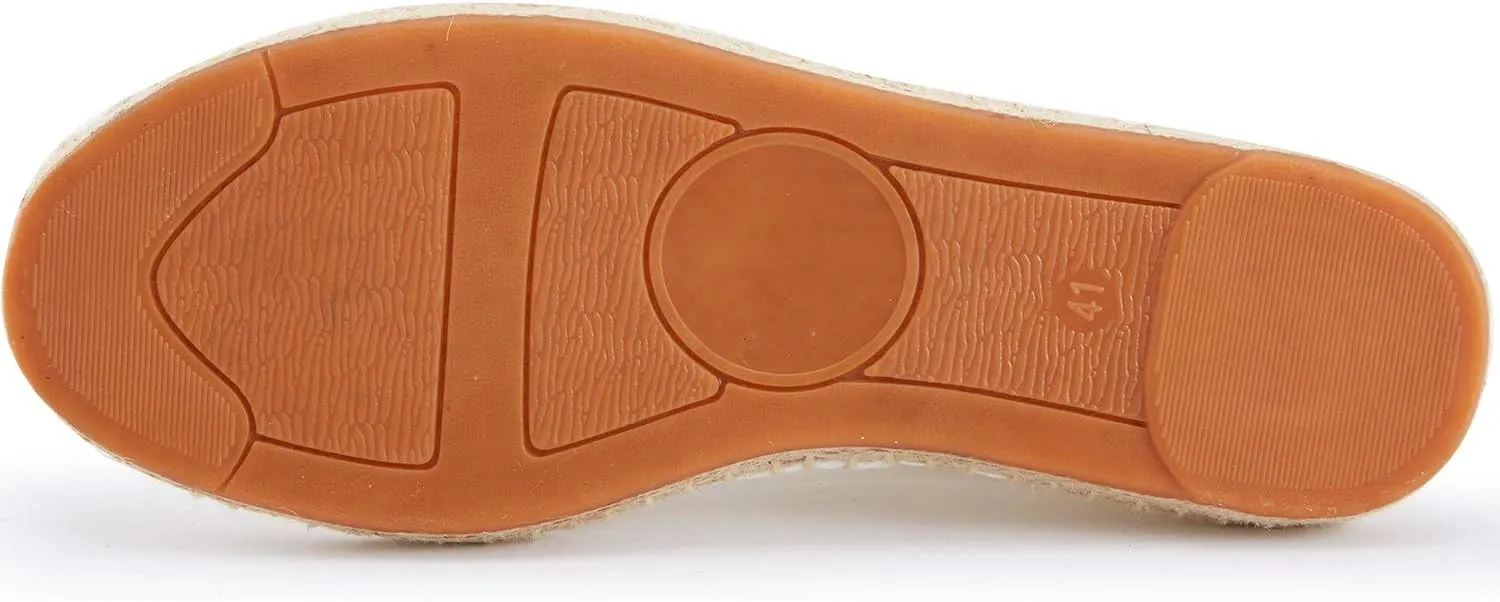Alexis Leroy Men's Slip on Casual Flat Espadrilles