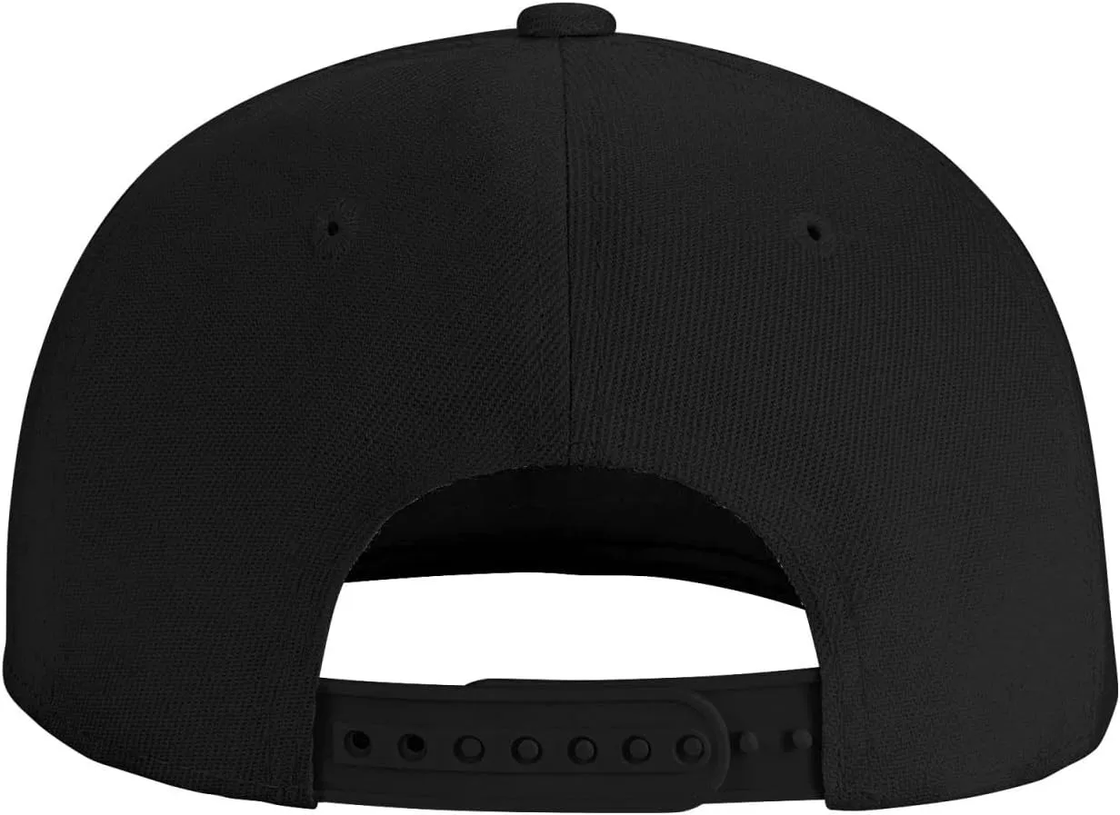 All Trash No Trailer Baseball Cap with Solid Border