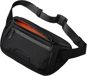 ALPAKA Bravo Sling Mini V2 X-Pac X42 - Chest Bag Fits an iPad Mini, 5L Crossbody Bag for Men Weather Resistant Fabrics, Adjustable Strap,YKK Zippers, Quick Release Maglockz Buckle (Black X-Pac)