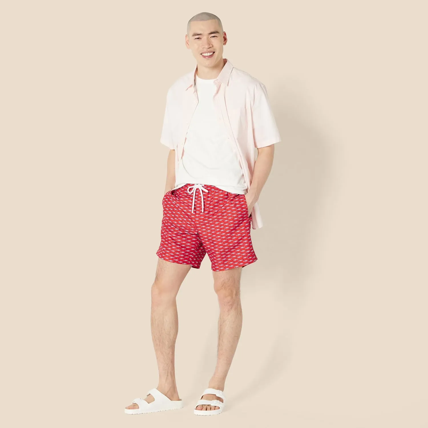 Amazon Essentials Men's 7" Quick-Dry Swim Trunk