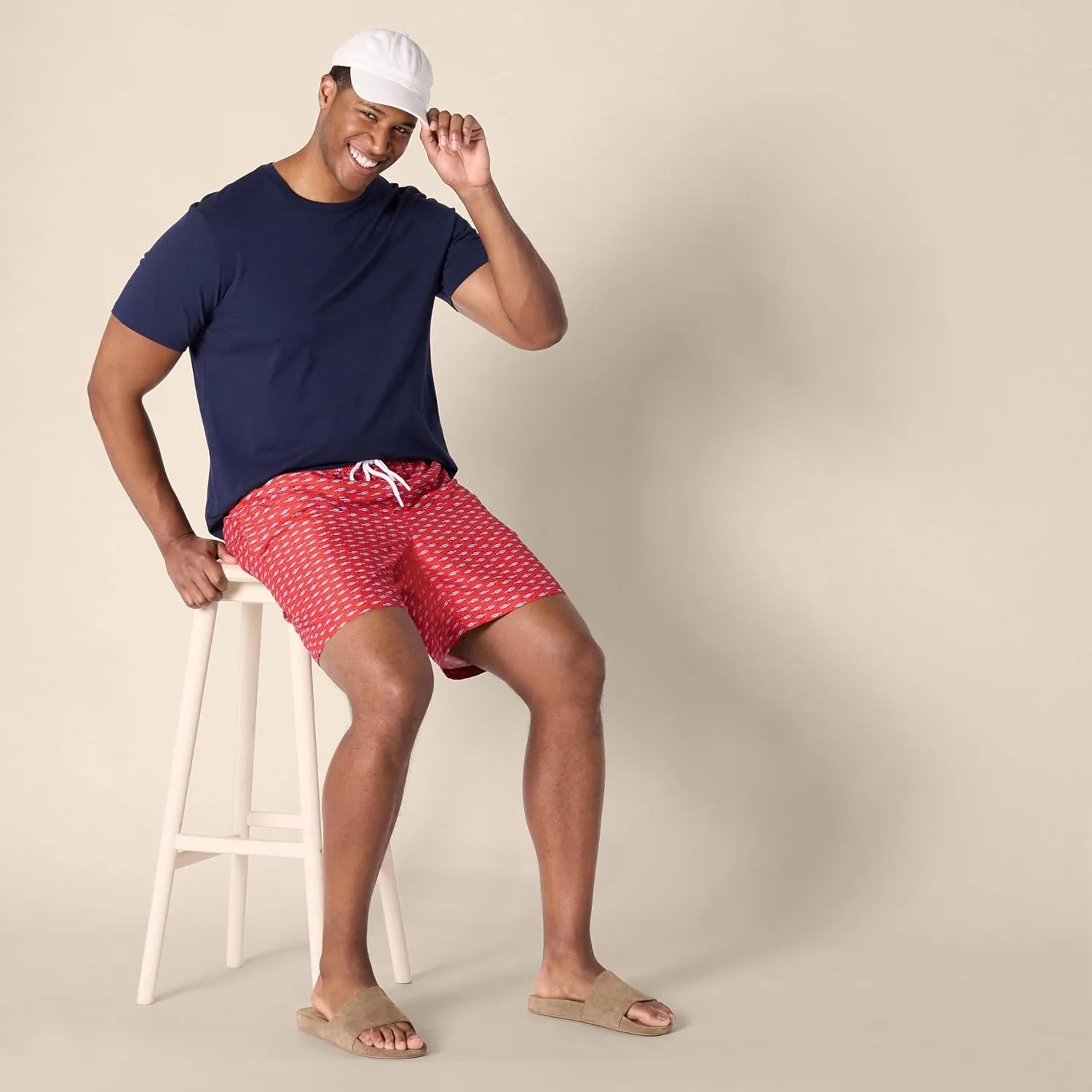Amazon Essentials Men's 7" Quick-Dry Swim Trunk