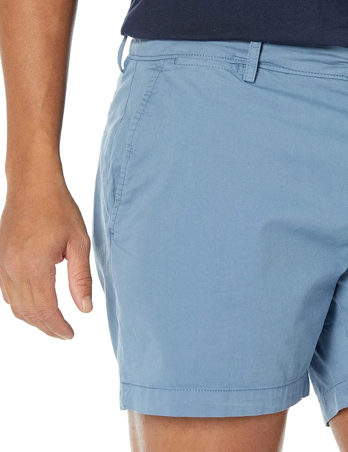 Amazon Essentials Men's Slim-Fit 5" Flat-Front Comfort Stretch Chino Short (Previously Goodthreads)