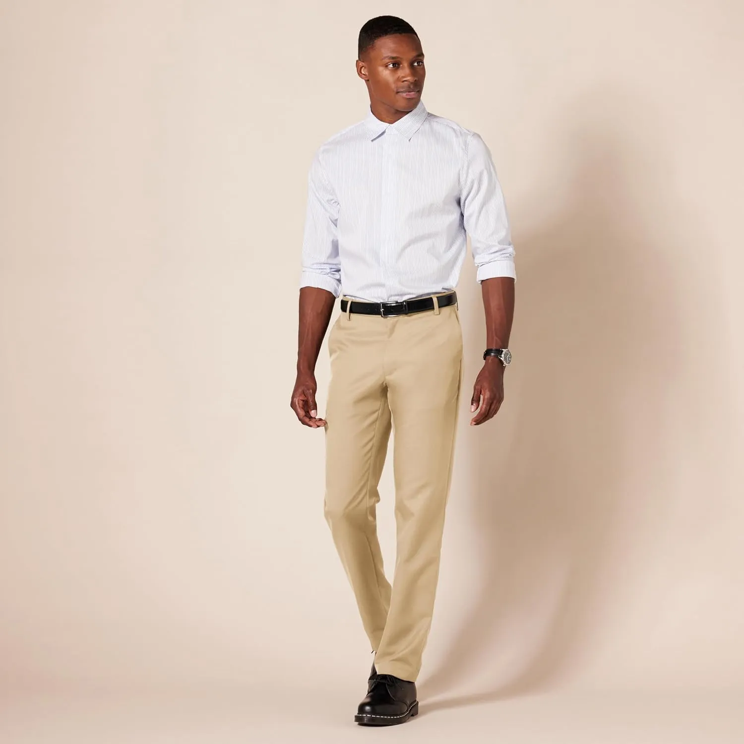 Amazon Essentials Men's Slim-Fit Flat-Front Dress Pant