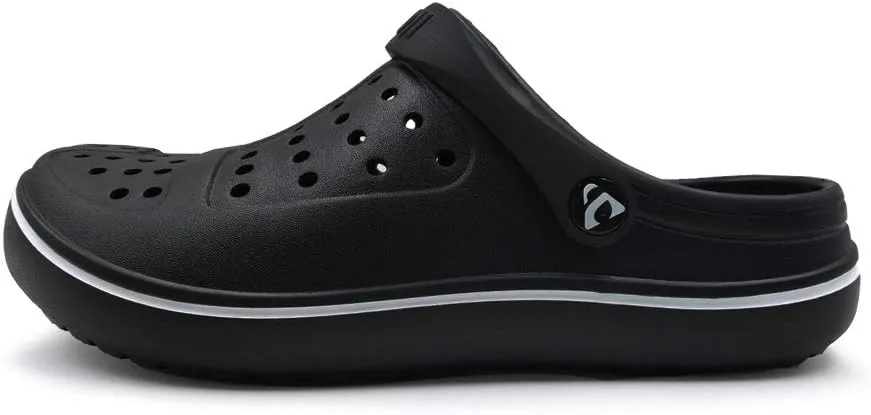 Amoji Unisex Clogs Garden Shoes Slip On Sandals CL8818