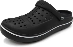 Amoji Unisex Clogs Garden Shoes Slip On Sandals CL8818