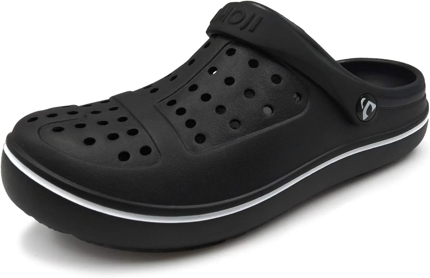 Amoji Unisex Clogs Garden Shoes Slip On Sandals CL8818