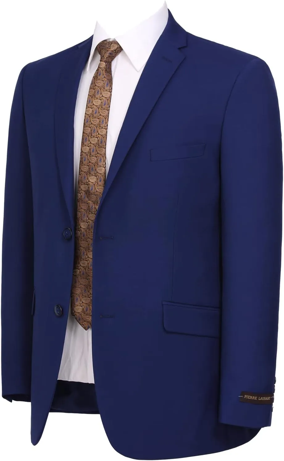 AMY ZHU Men's Slim Fit Suit 2 Piece Business Jacket Wedding Blazer & Dress Pants