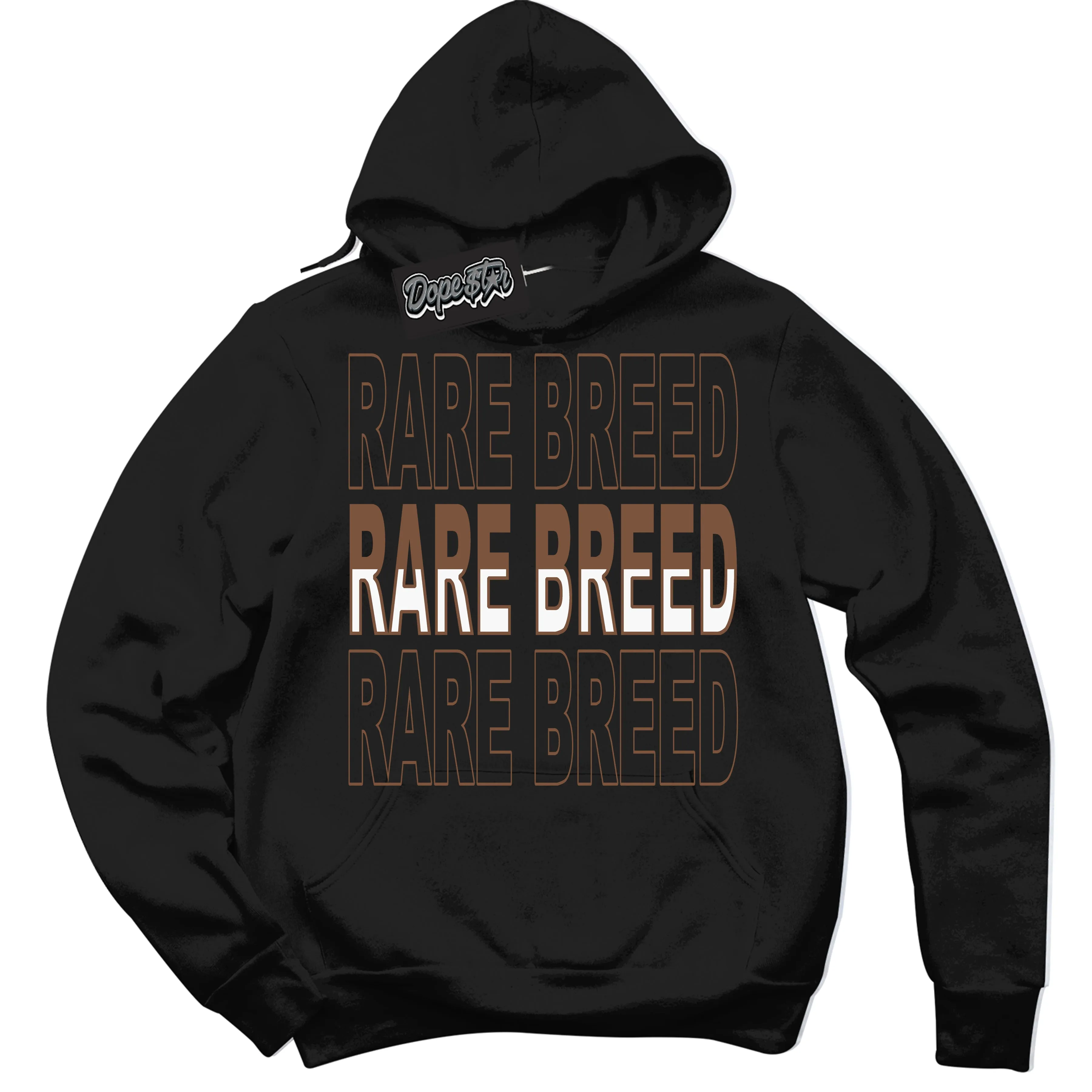 Archaeo Brown White 1s Sneaker Hoodie Rare Breed Graphic