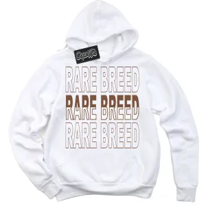 Archaeo Brown White 1s Sneaker Hoodie Rare Breed Graphic