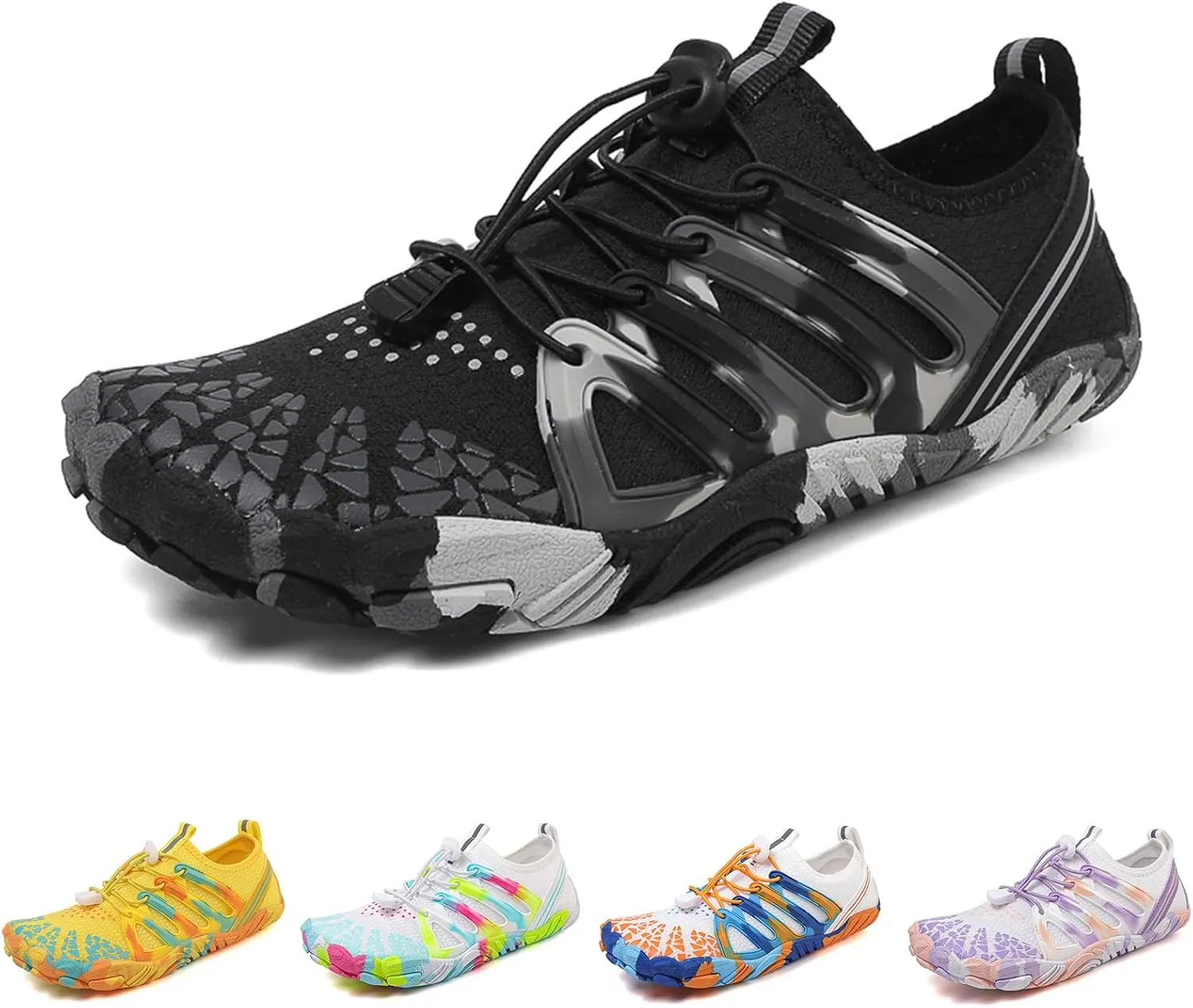 Athletic Hiking Water Shoes Unisex Quick Dry&Non-Slip Surfing Training Shoes,Wide Toe Box Beach Walking Barefoot Wear Lightweight Breathable Cycling Surfing Barefoot Outdoor Waterproof Comfort Wear