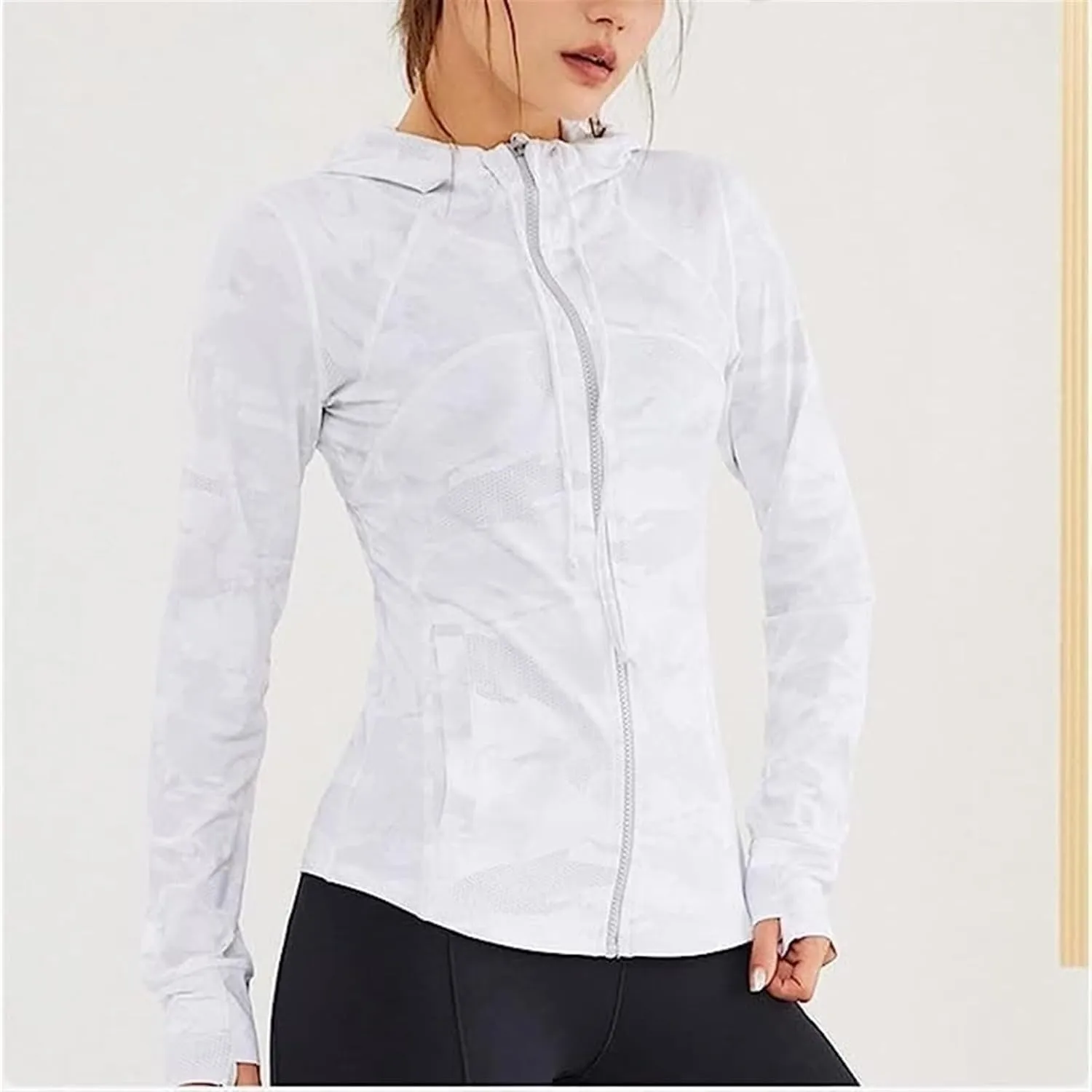 AYGJKIE Women Sun Protection Clothing Uv Protection Running Breathable SPF Jacket Slim Pressure Sun Block