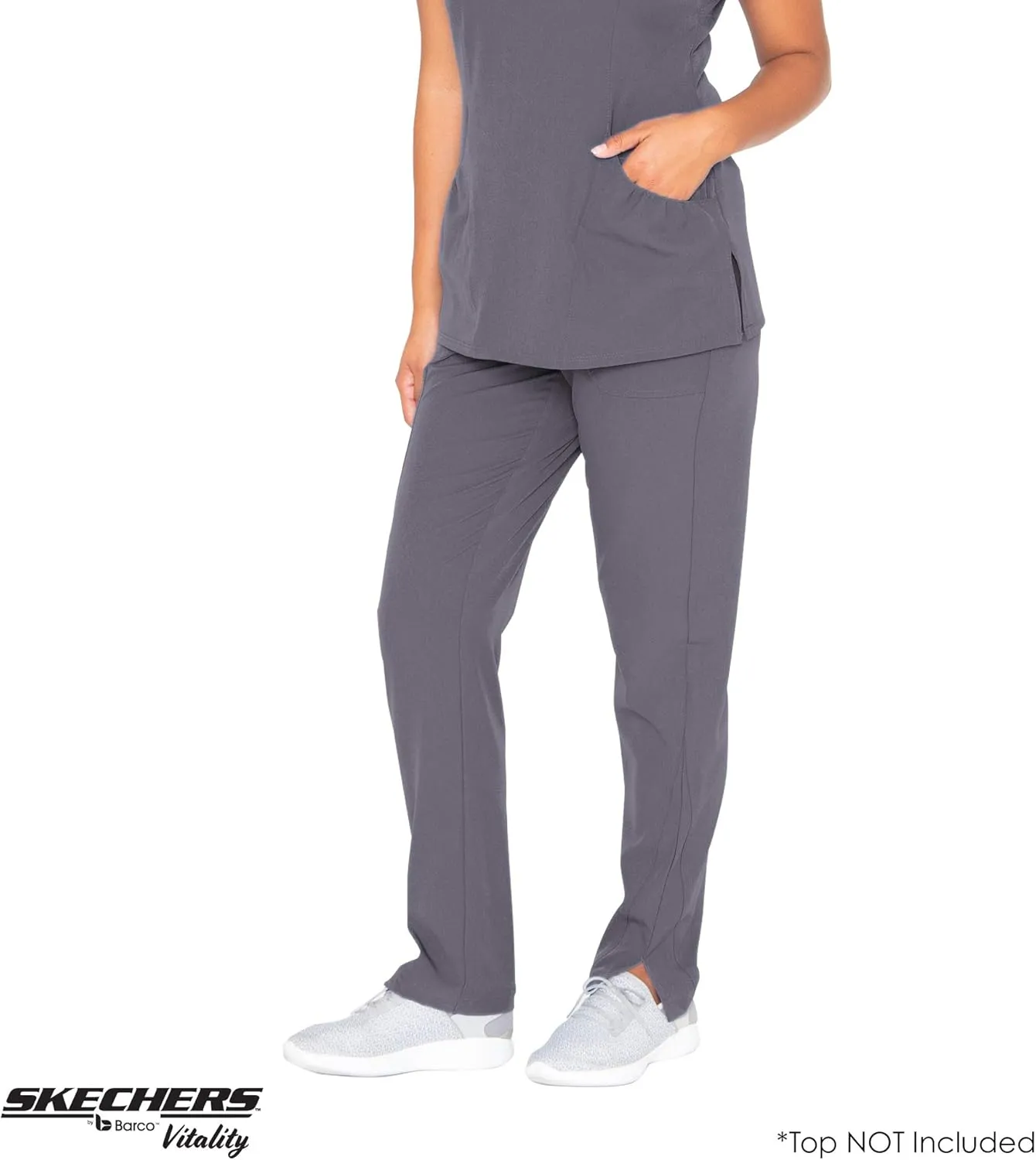 BARCO Skechers Vitality Charge Scrub Pant for Women - Mid-Rise Medical Pant, 4-Way Stretch Women's Scrub Pant