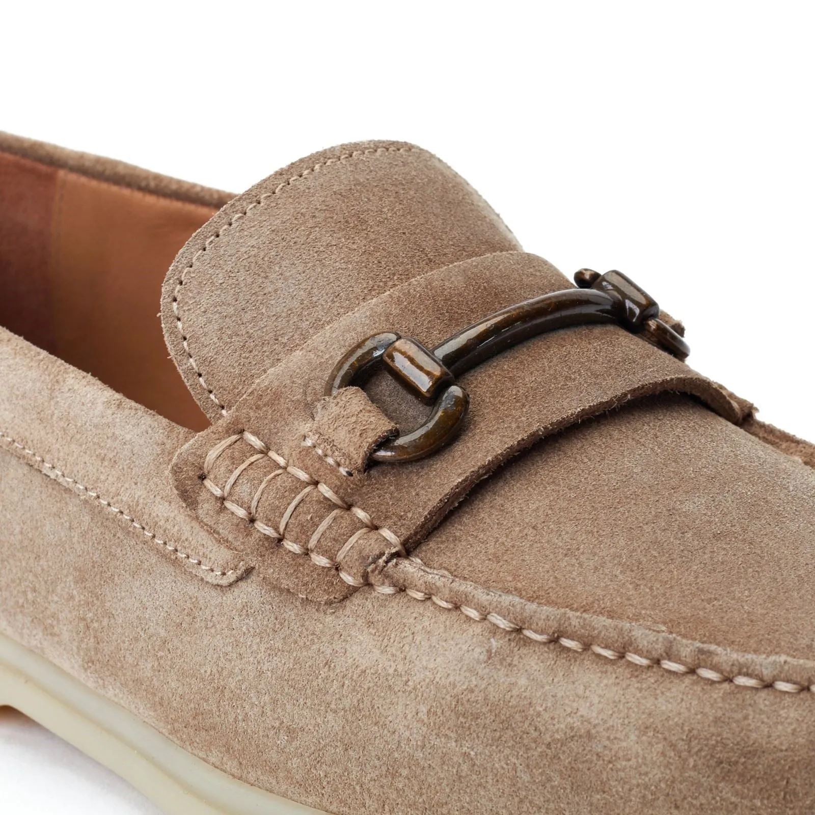 Base London Men's Snapper Loafer in Sand