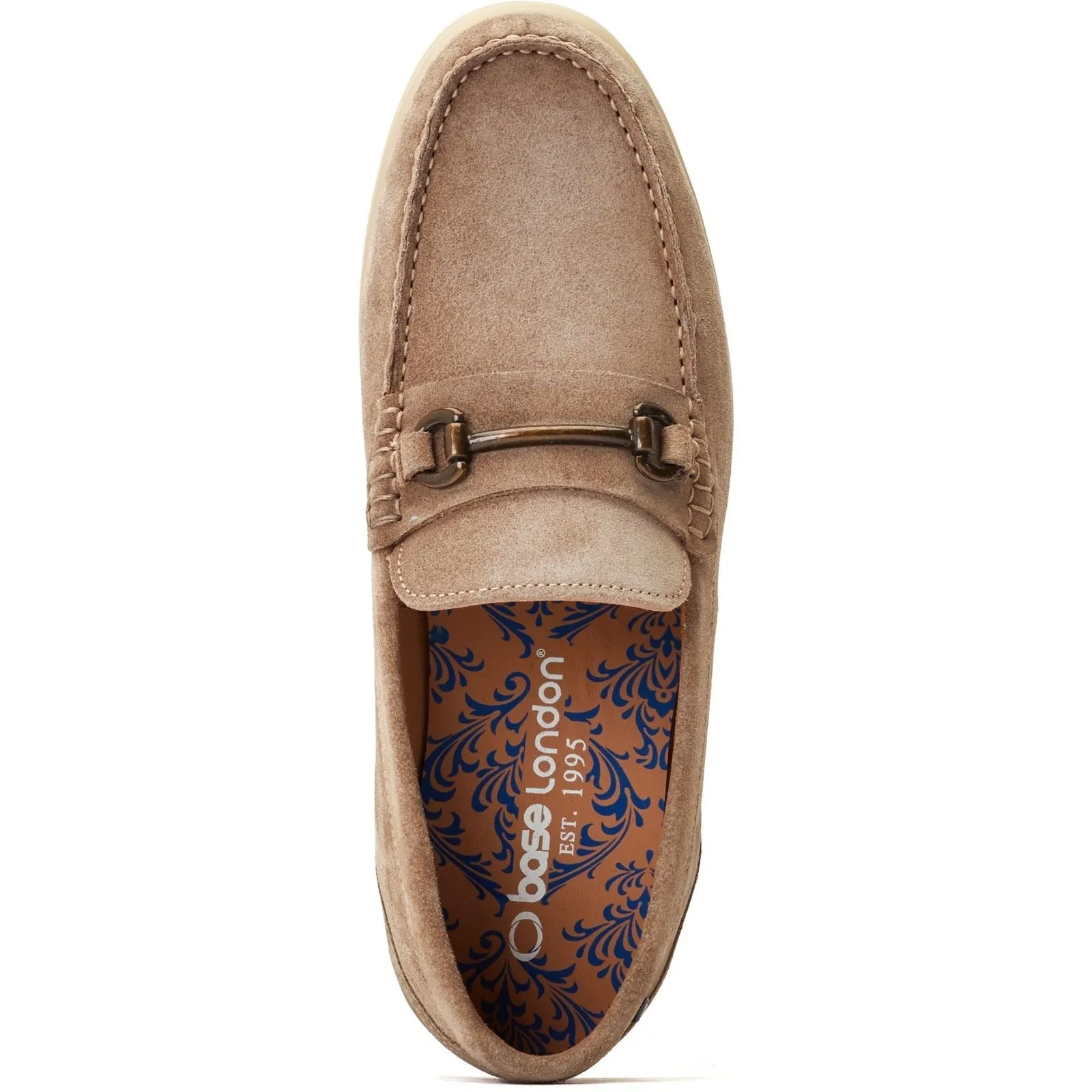 Base London Men's Snapper Loafer in Sand