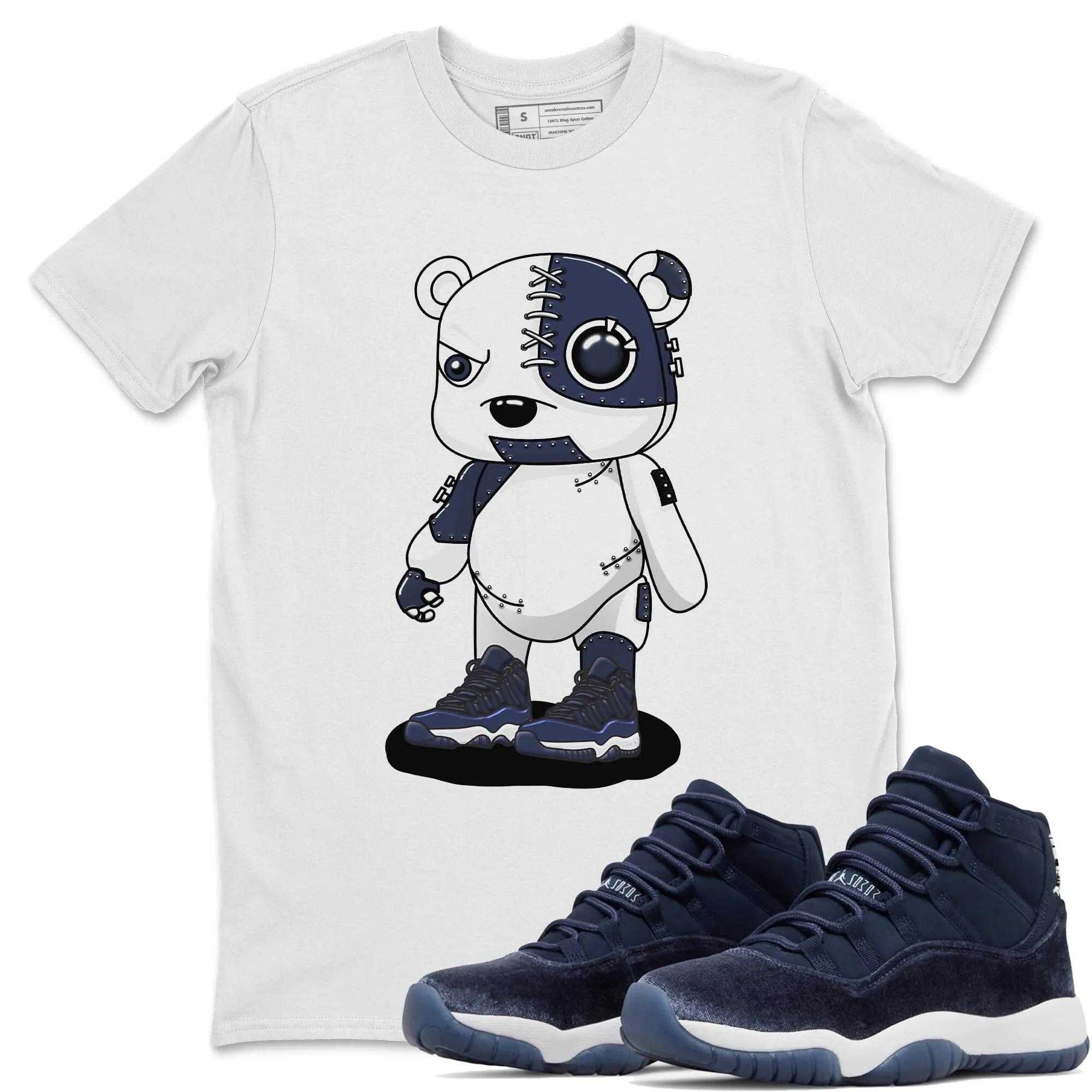 Bear Durable Tops Jordan Air Navy Wide variety Unisex Cyborg Midnight - 11