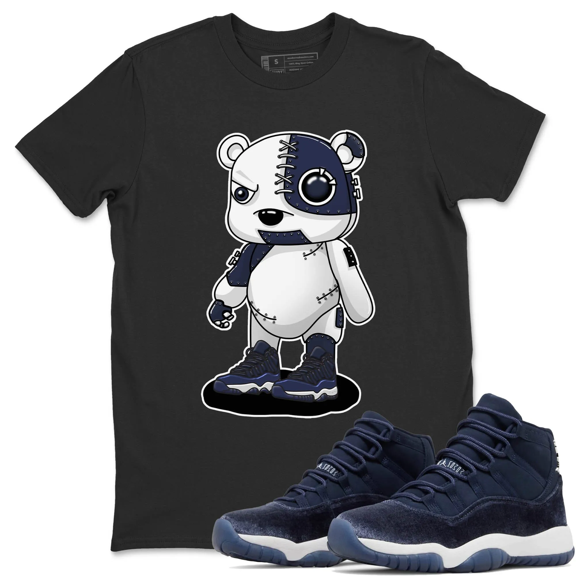 Bear Durable Tops Jordan Air Navy Wide variety Unisex Cyborg Midnight - 11
