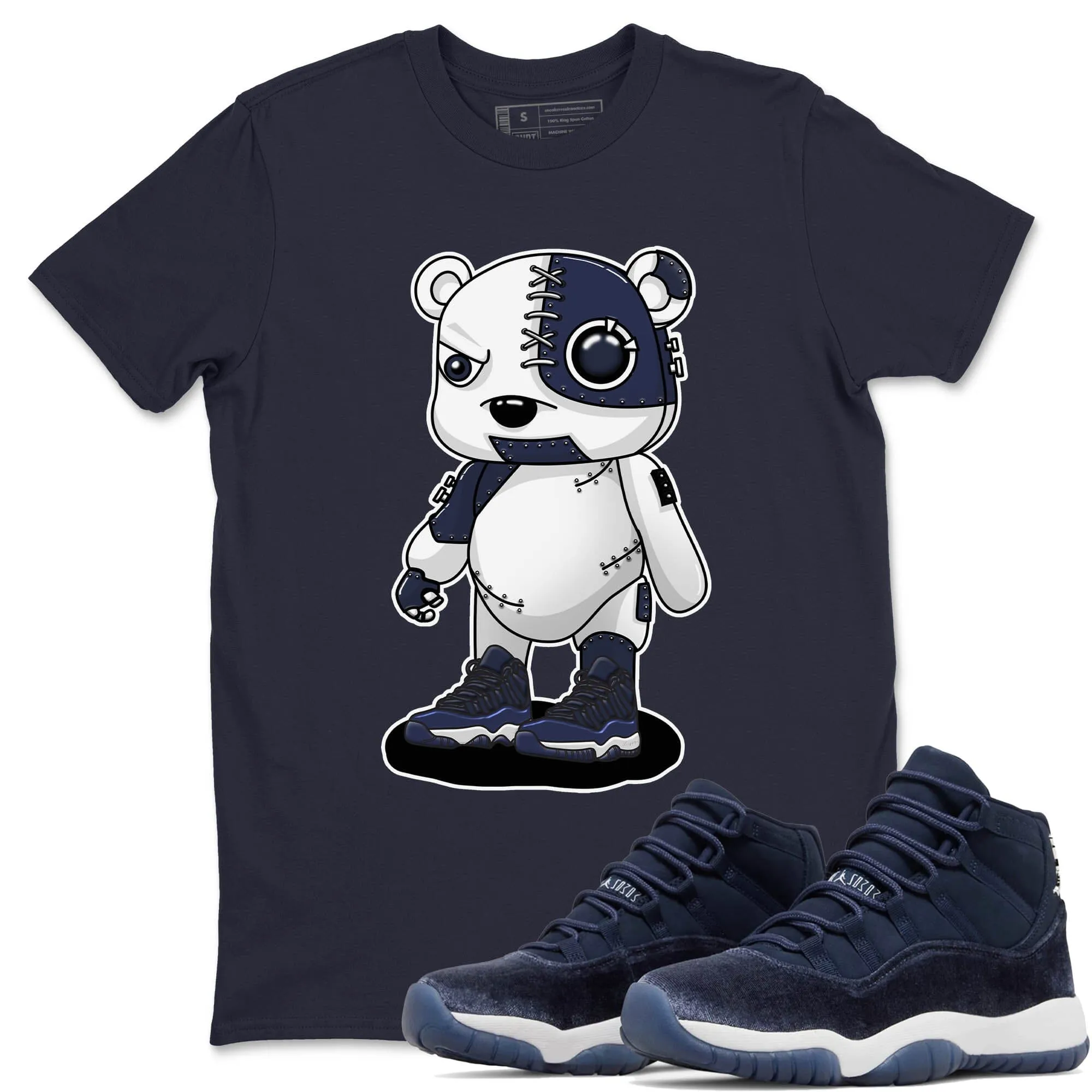 Bear Durable Tops Jordan Air Navy Wide variety Unisex Cyborg Midnight - 11