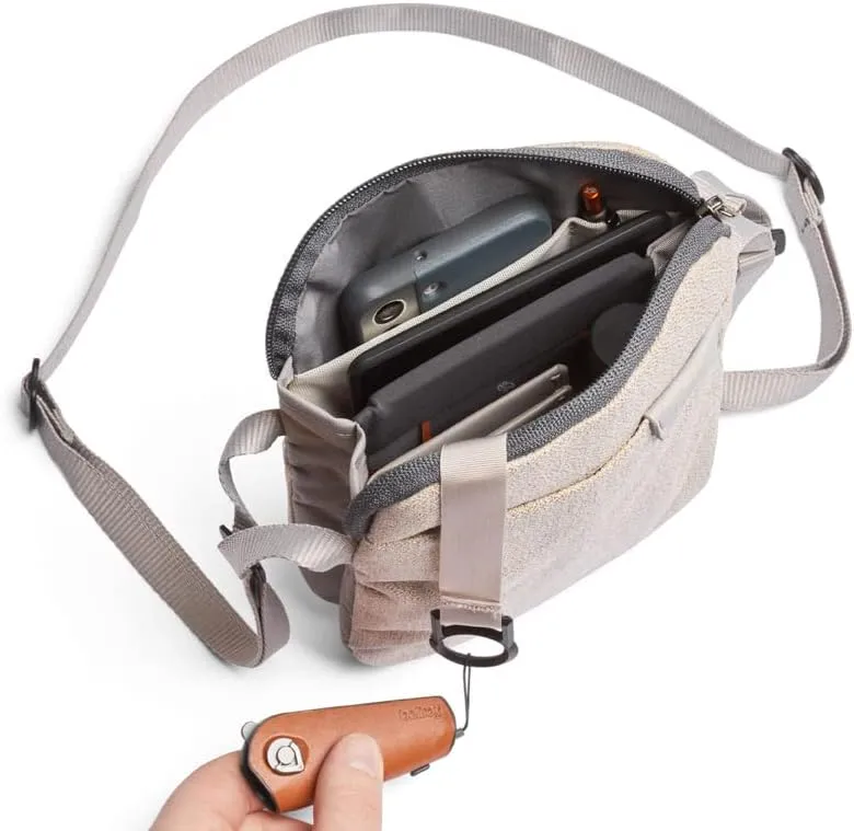 Bellroy City Pouch (cross-body bag, e-reader or small tablet, wallet, sunglasses, phone) - Saltbush