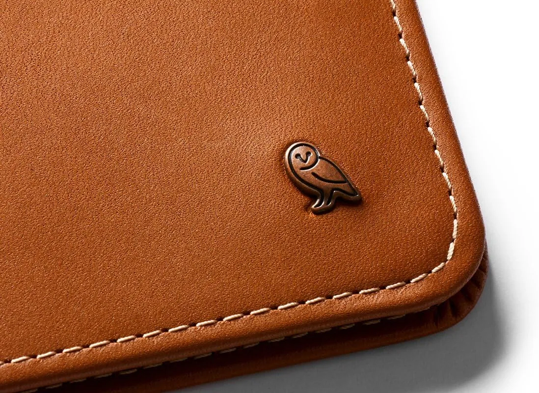 Bellroy Hide & Seek Wallet (Slim Leather Bifold Design, RFID Protected, Holds 5-12 Cards, Coin Pouch, Flat Note Section, Hidden Pocket)