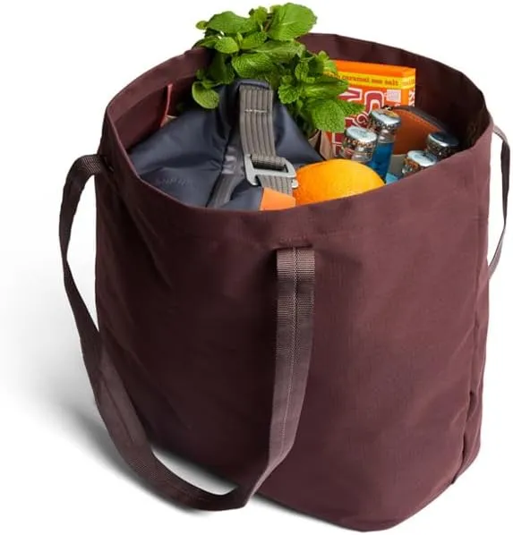 Bellroy Market Tote – (Tote Shoulder Shopping Bag) - Burgundy