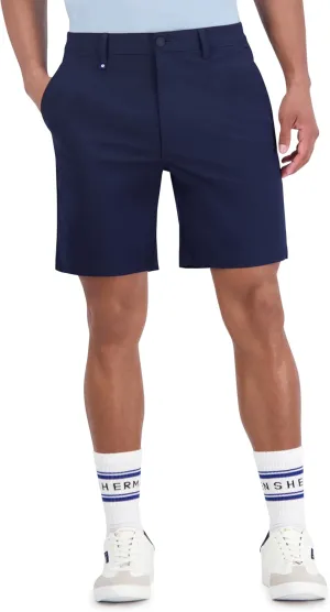 Ben Sherman Men's Golf Four-Way Stretch, Lightweight, Quick-Dry, Breathable, Flat Front Casual Shorts, 8" Inseam