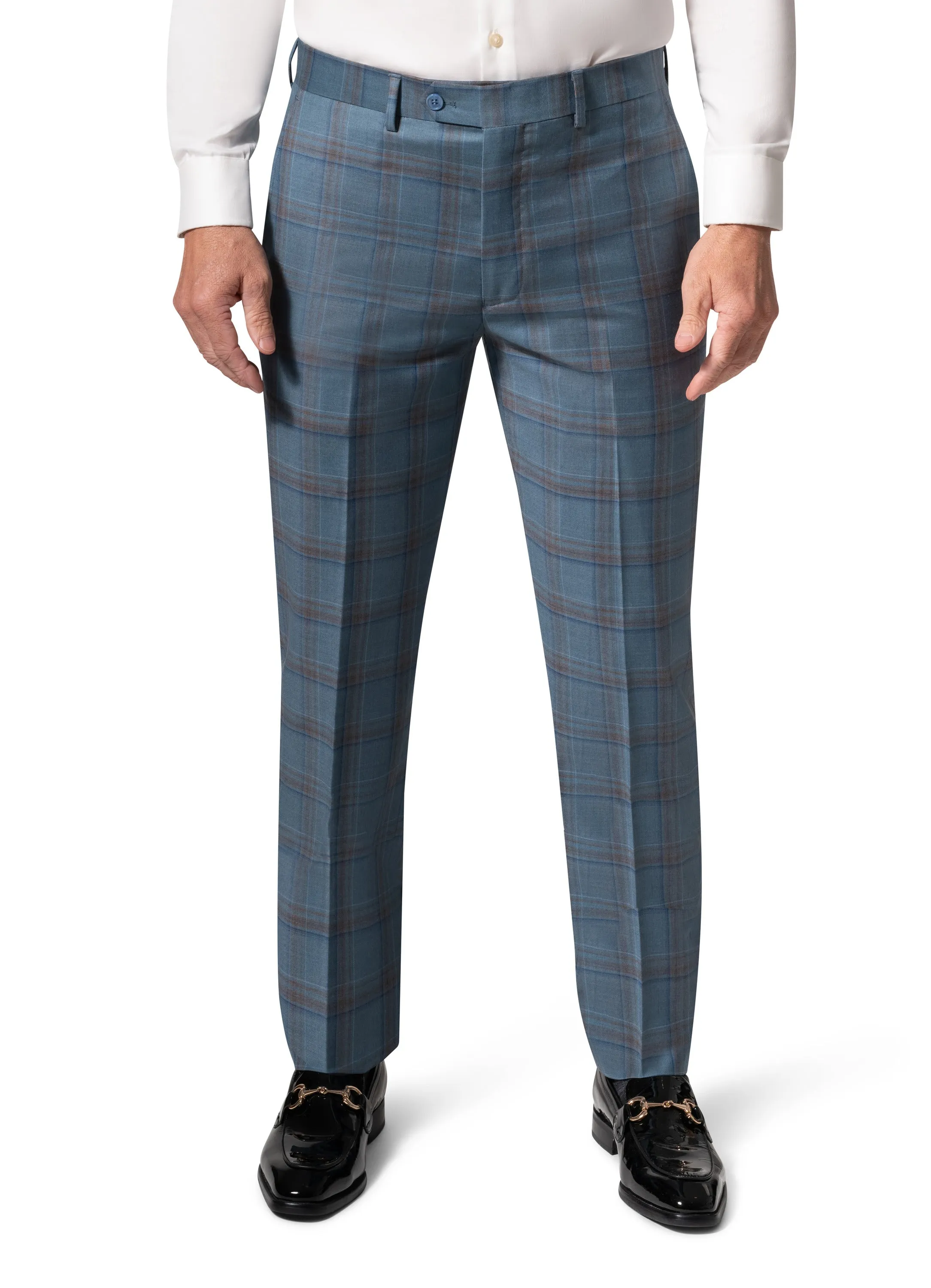 Bergamo Elegant - Faille Wool 10005.4100 S/B Slim Fit Suit