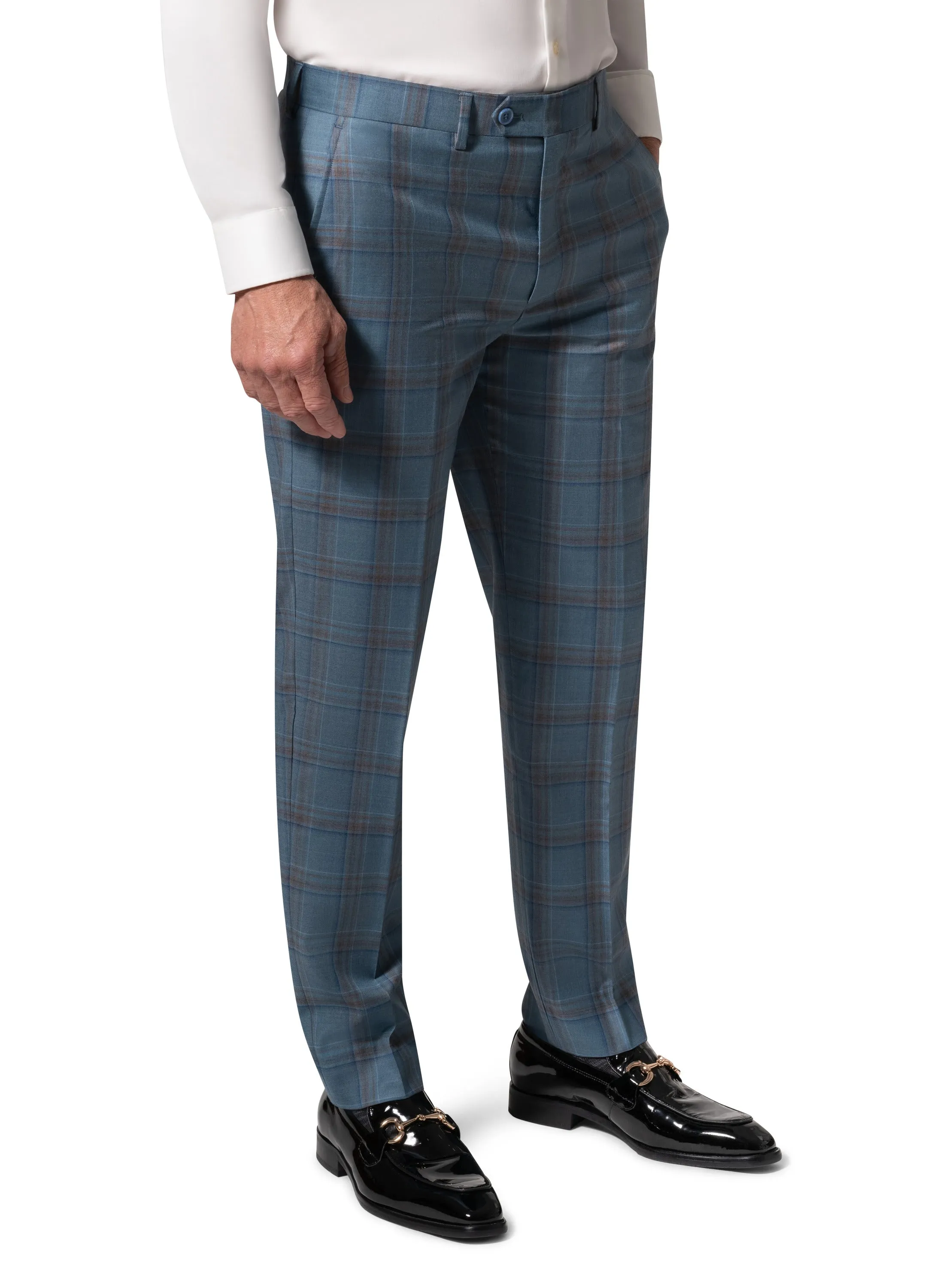 Bergamo Elegant - Faille Wool 10005.4100 S/B Slim Fit Suit