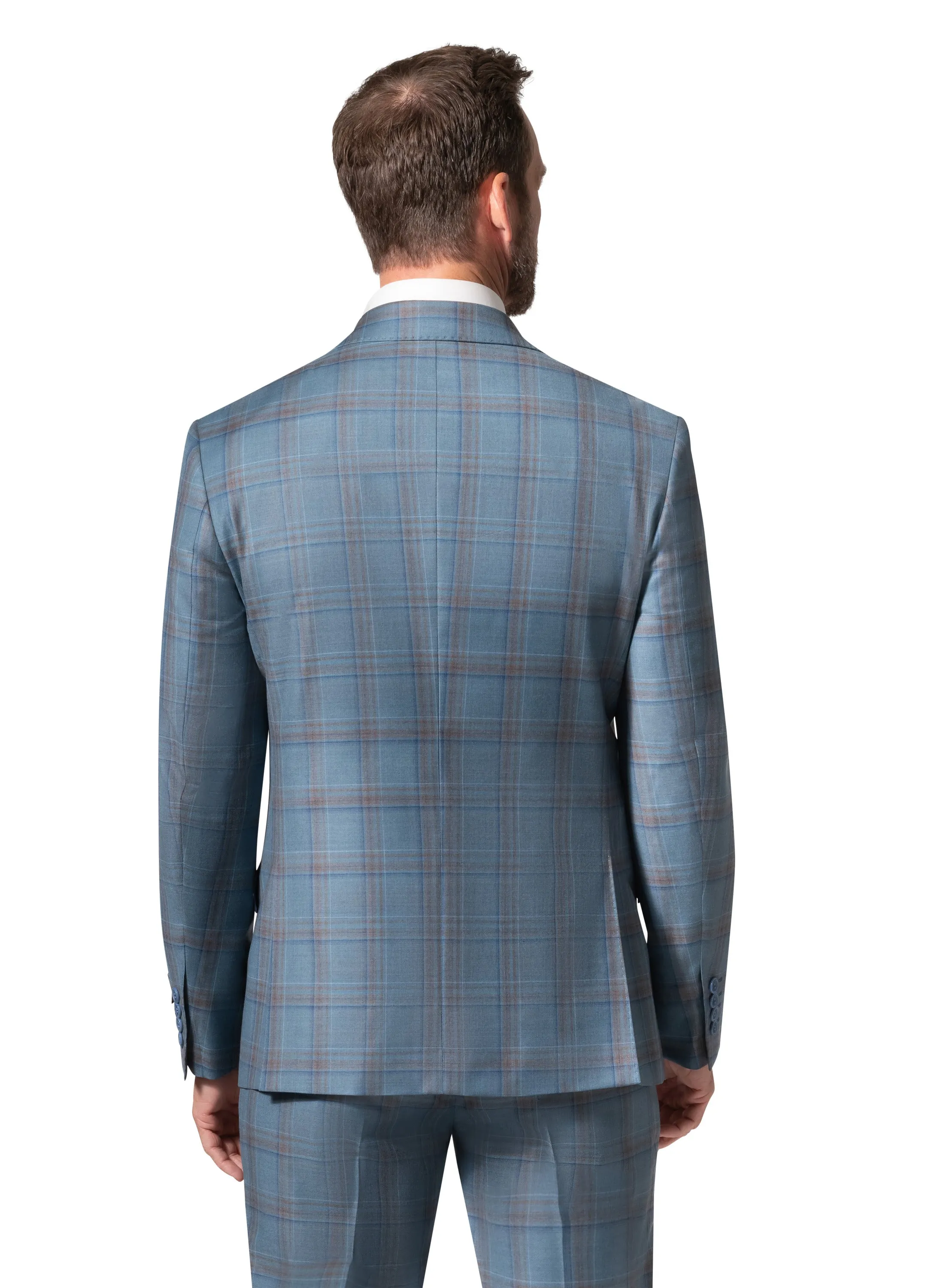 Bergamo Elegant - Faille Wool 10005.4100 S/B Slim Fit Suit