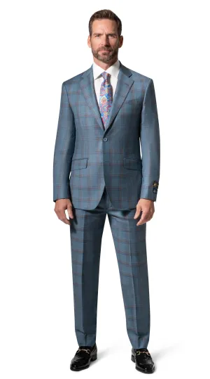 Bergamo Elegant - Faille Wool 10005.4100 S/B Slim Fit Suit