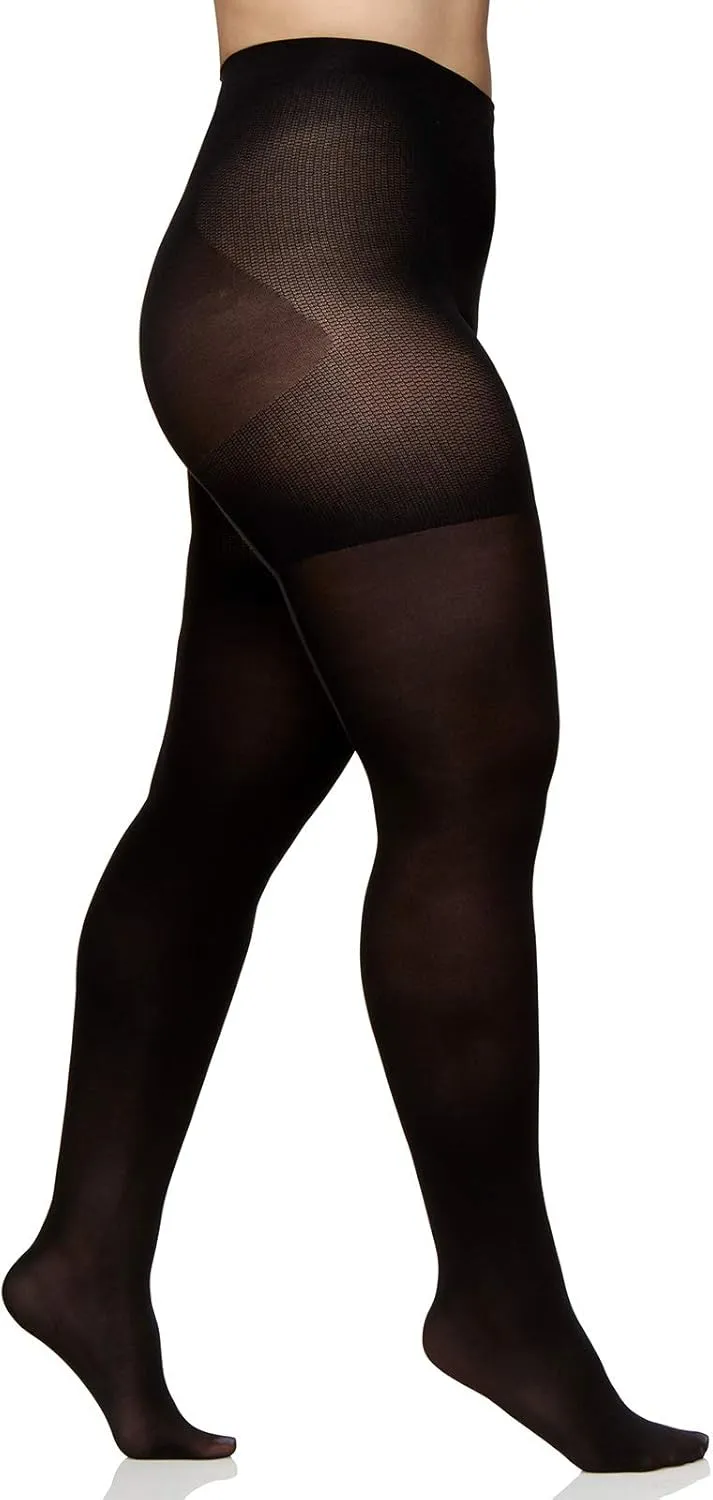 Berkshire Women's Plus-size The Easy On! 40 Denier Cooling Microfiber Tights