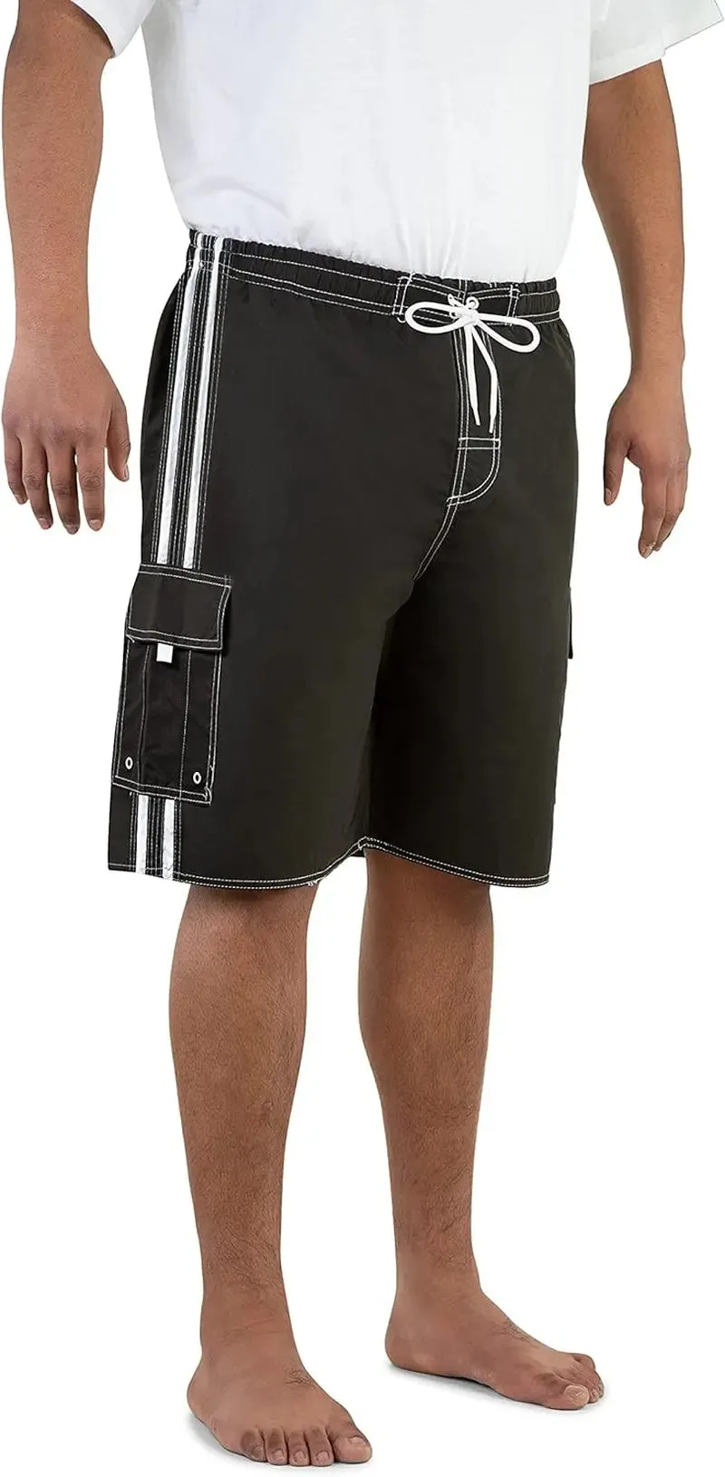 Big and Tall Swim Shorts Quick Dry