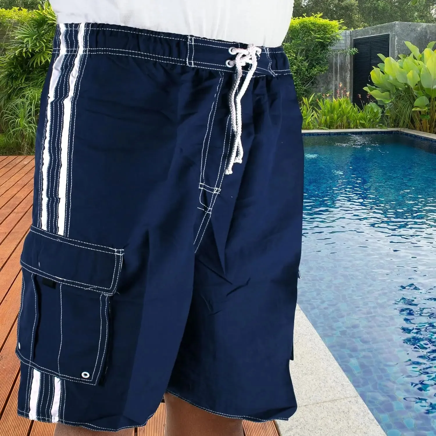Big and Tall Swim Shorts Quick Dry