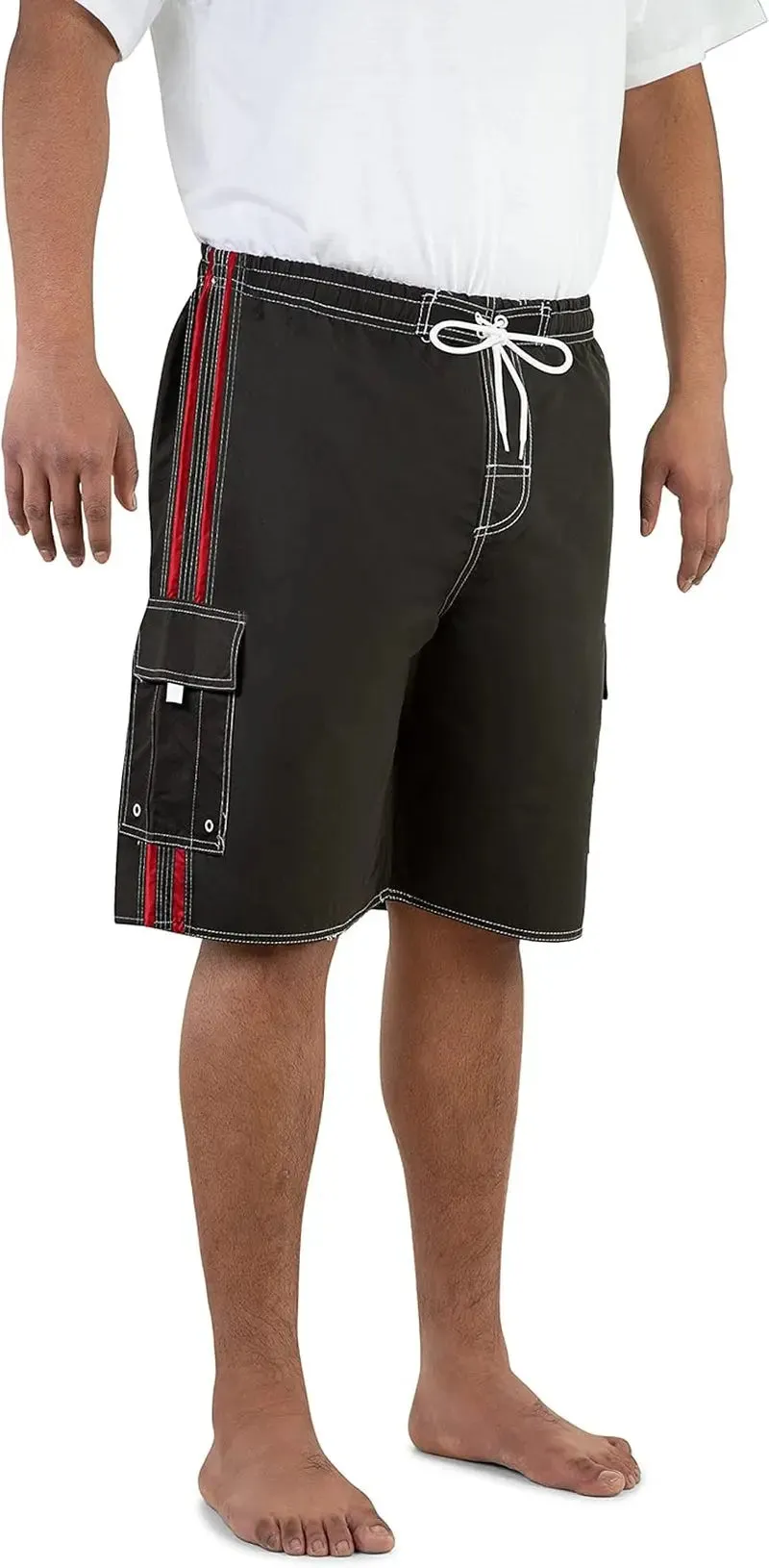 Big and Tall Swim Shorts Quick Dry