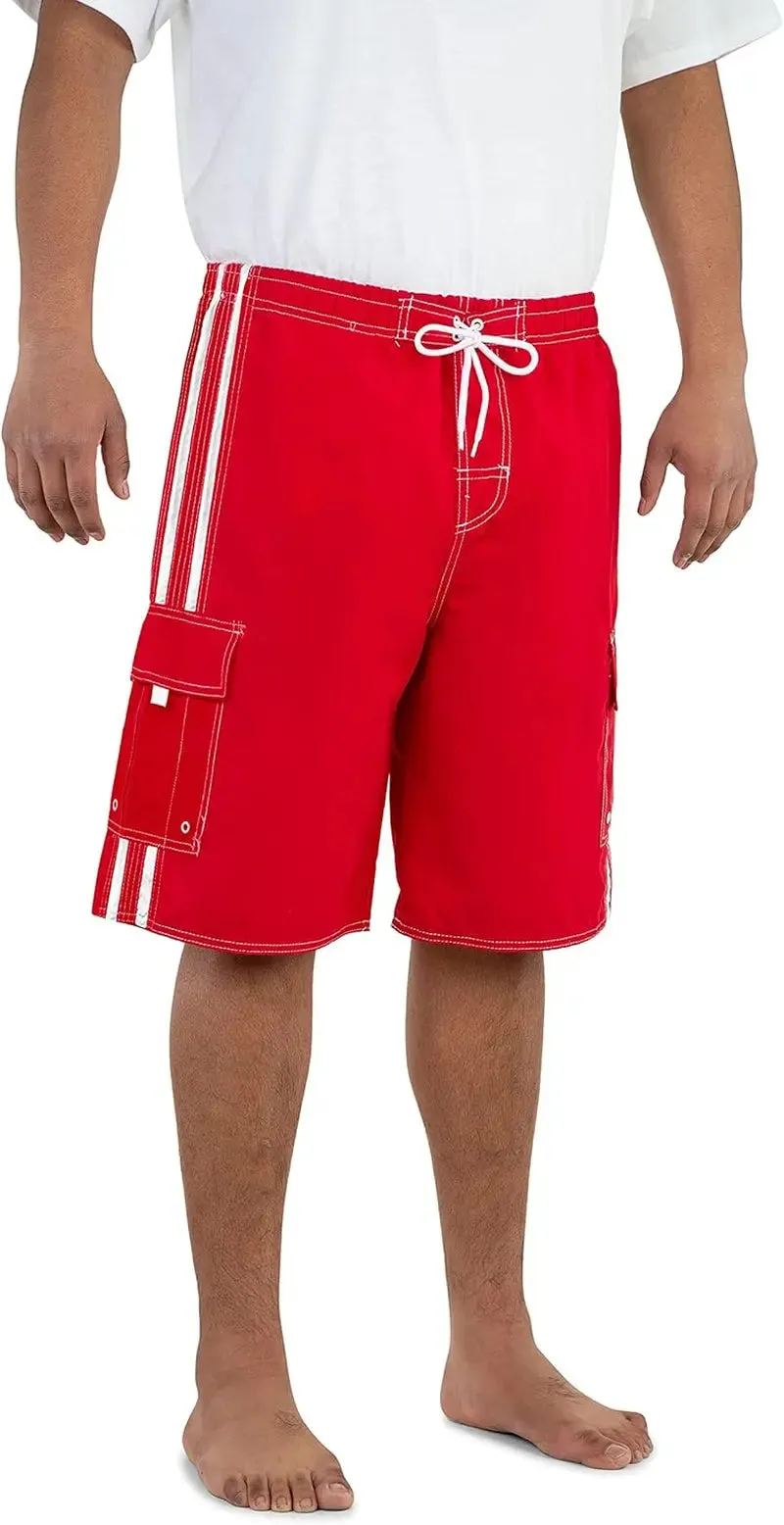 Big and Tall Swim Shorts Quick Dry