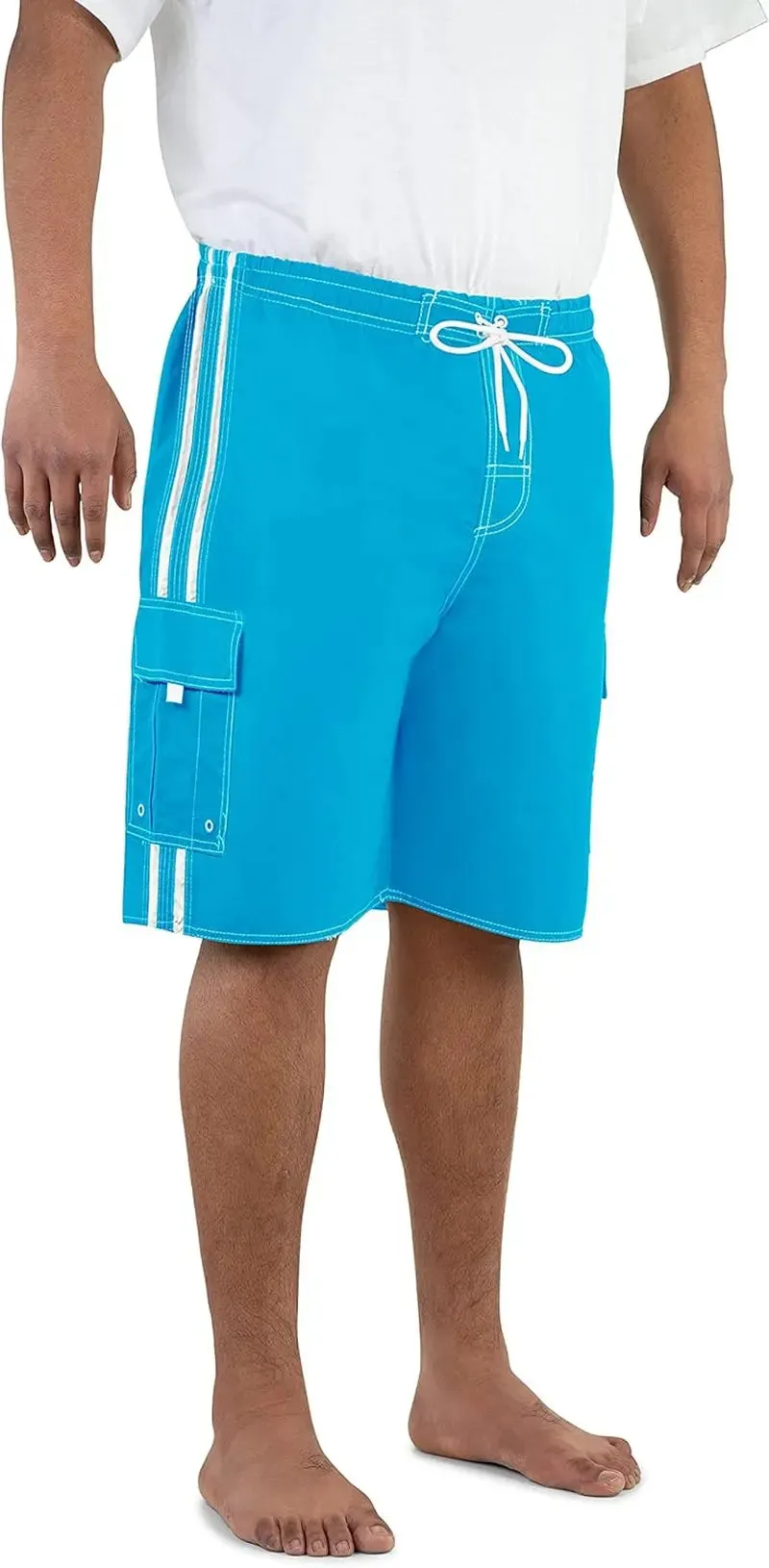 Big and Tall Swim Shorts Quick Dry