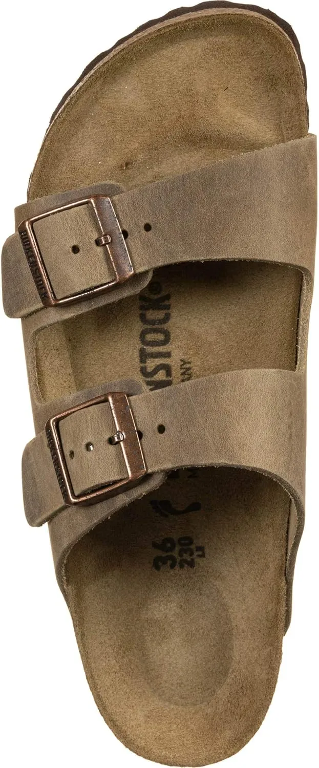 Birkenstock Men's Suede Soft Footbed Arizona Sandal