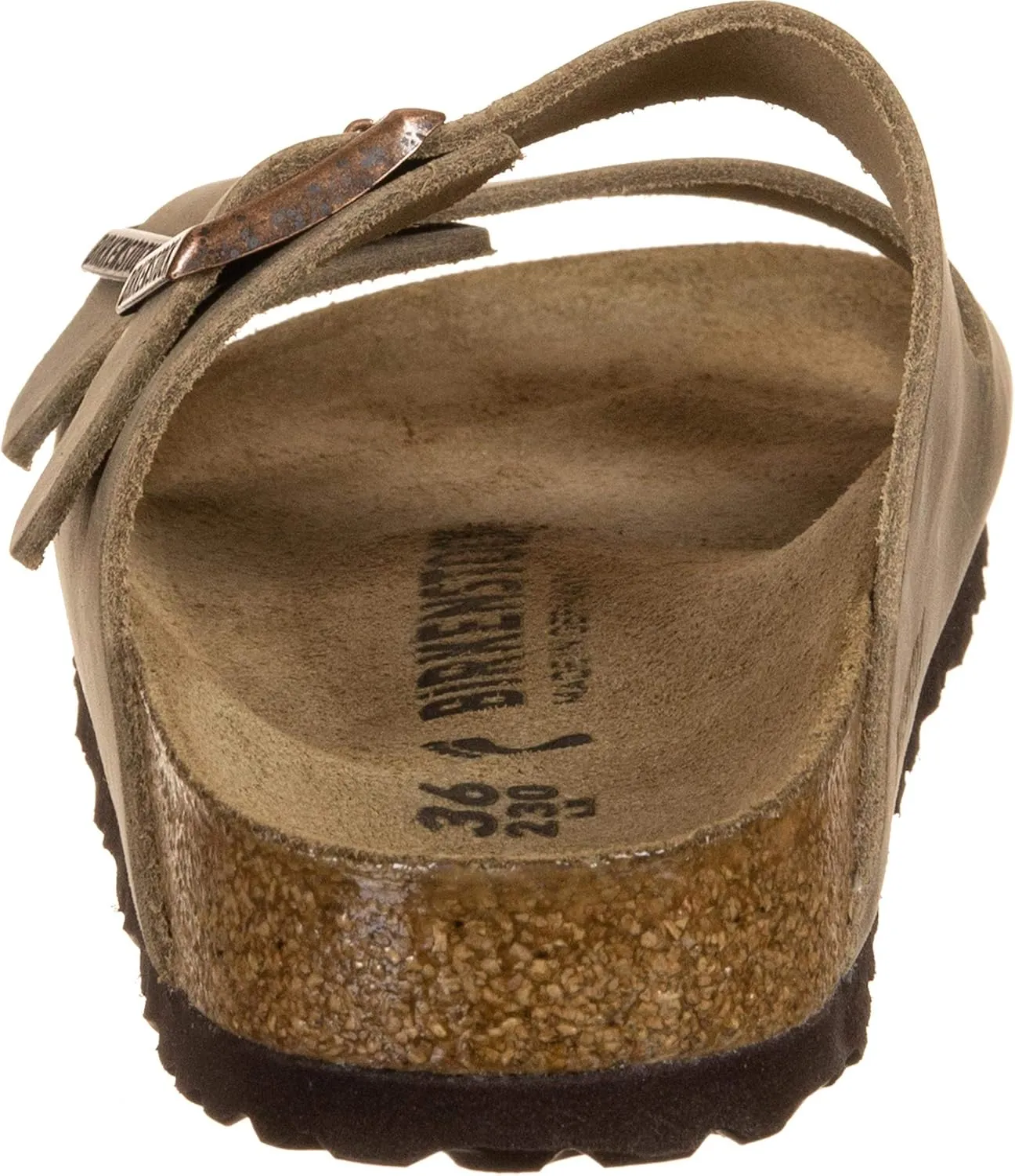 Birkenstock Men's Suede Soft Footbed Arizona Sandal